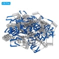 thumbnail image 3 of Unique Bargains 36x15mm Downlight Spring Clips 50 Pack Emitting Diode Recessed Lighting Accessories Securing Clamps Blue, 3 of 6