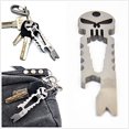 thumbnail image 5 of Stainless Steel Tactical Punisher Pocket Multi-tool Skull Crowbar Keychain Stick Starter, 5 of 5