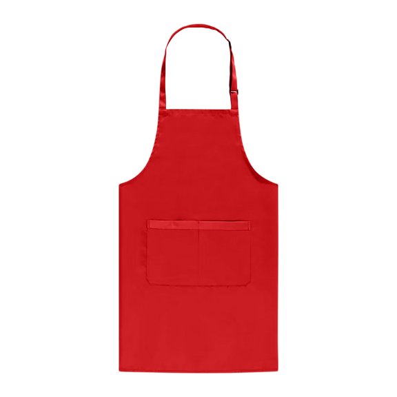 Qholemyo Heavy Duty Kitchen Apron For Men Women Chef Cooking Apron With Pockets Durable Bib For Cleaning Baking