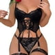 thumbnail image 4 of Lenceria Modelo Polonia. Encajes finos y elegantes con medias de red., 4 of 4