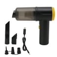 thumbnail image 2 of Car Vacuum Cleaner, 12000Pa 2 in 1 Mini Car Vacuum Wet and Dry Dual Use Cordless Handheld Portable USB Rechargeable Car Vacuum Cordless and Cleaning Kit for Home, 2 of 7