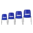 thumbnail image 6 of Scranton & Co Multi-purpose Stacking Chair in Blue, 6 of 7