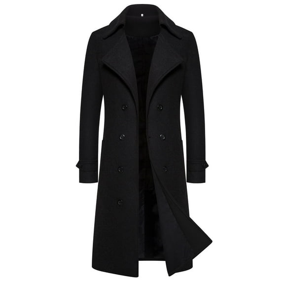 ZXLBBD Male Warm Solid Color Jacket Stand Collar Long Sleeve Zipper Fly Pocket Jacket Coat Casual Outdoor Versatile Daily Wear