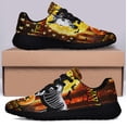 thumbnail image 3 of Halloween Horse On A Dark Desert Highway Cool Wind In My Hair Shoes Sneakers Black Size 3.5, 3 of 7