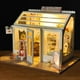 thumbnail image 4 of Casa miniatura DIY con luces, habitación creativa, casa de , modelo de pastelería, para niñas, adultos, , mujeres, regalos Sunnimix Casa de miniaturas, 4 of 8