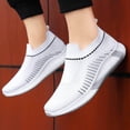 thumbnail image 2 of Men's Plus Size Comfortable Orthopedic Shoes, Breathable Lightweight Sneakers Easy to Put on and Take Off, Running Walking Shoes for Sports, Gym, Tennis, 2 of 9
