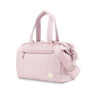 Lmbabter Herringbone Fabric Versatile Tote Bag Diaper Bag, Pink