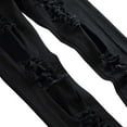 thumbnail image 4 of Mens Jeans Ripped Mens Casual Cotton Straight Ripped Hole Trousers Jeans Pants, 4 of 9