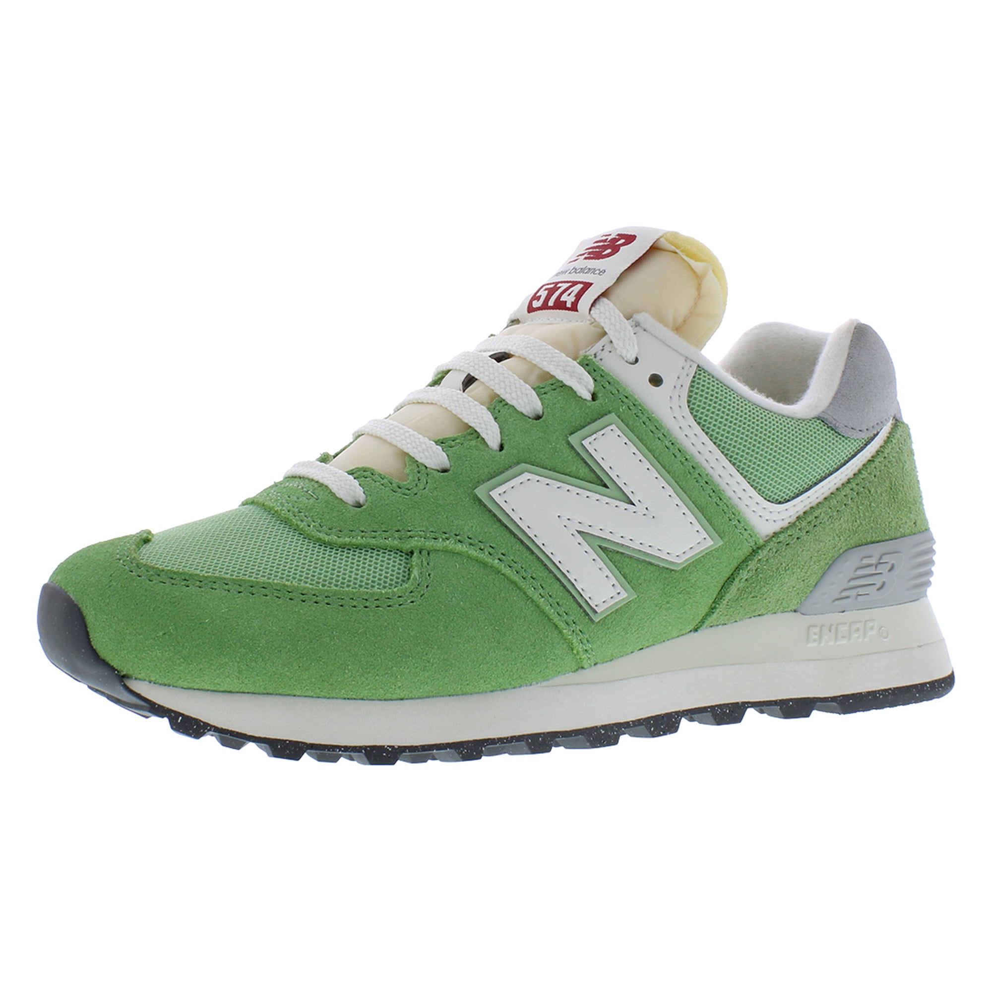 New Balance 574 70S Racing Unisex Shoes Size 13, Color: Chive/Sea Salt