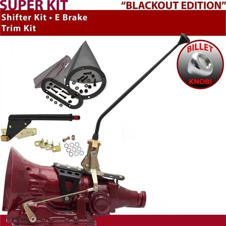 American Shifter 518 Shifter Kit Black 16 in. E Brake Trim Kit for F1E92