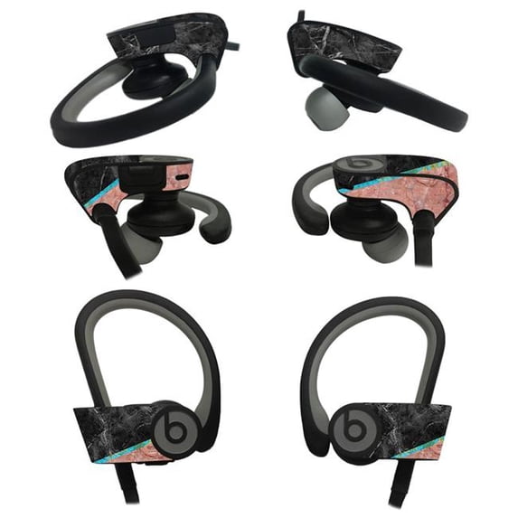 MightySkins BEPOB2-Cut Marble Skin for Beats Powerbeats2 Headphones - Cut Marble
