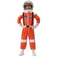 thumbnail image 3 of Disfraz de astronauta Spooktacular Creations para niños, color naranja, 3 of 7
