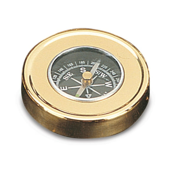 Brass Compass Paperweight