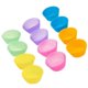thumbnail image 1 of 12 moldes para cupcakes, tazas reutilizables de silicona para hornear cupcakes., 1 of 5