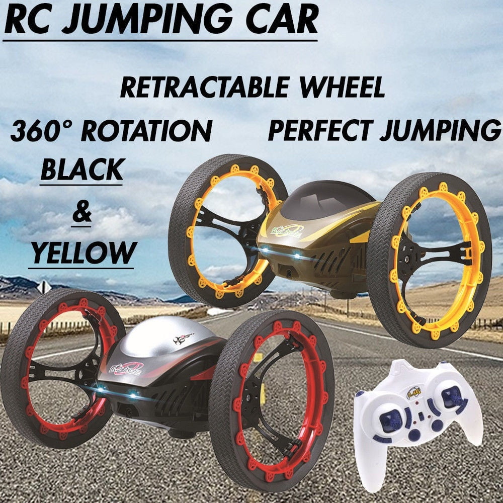 remote control jumping car