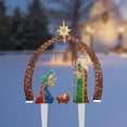 thumbnail image 4 of colcolo Holy Family Nativity Scene Christmas up for Courtyard Patio C, 4 of 6