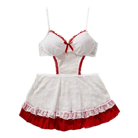 Gunia Lingerie for Women Pajamas Dress Mature Pajamas Underwear for Honeymoon Wedding Night