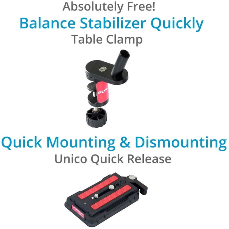 FLYCAM 5000 Handheld Video Camera Stabilizer with Martinique