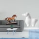 thumbnail image 2 of Figura de caballo en miniatura, escultura coleccionable de resina, estatua decorativa con detalles realistas y superficie lisa, ideal para regalar., 2 of 8