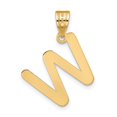 thumbnail image 3 of Diamond2Deal 14K Or Jaune Lettre Bubble avec Pendentif Initial pour Femmes, 3 of 6