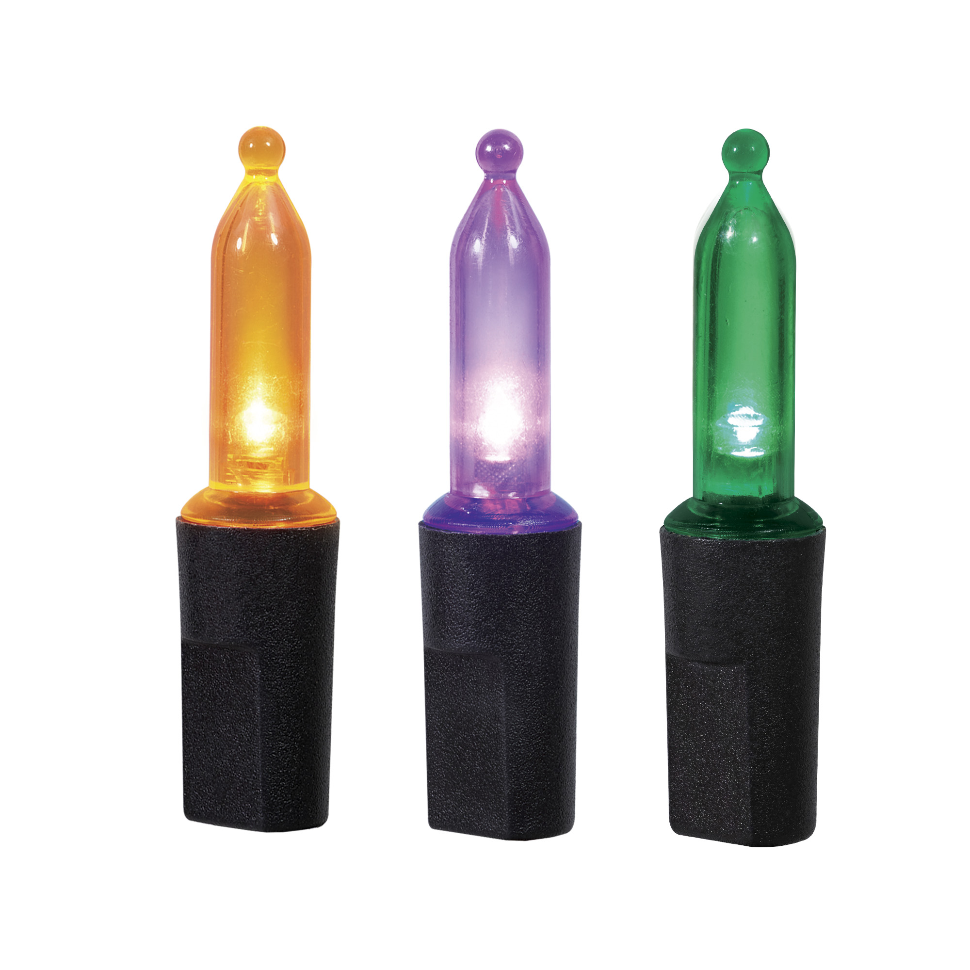 Multicolor Lights, 50CT, LED Minis, 9.5ft, Halloween Indoor/Outdoor, by Way To Celebrate
