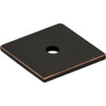 thumbnail image 2 of Top Knobs Tk94 1" Square Cabinet Knob Backplate From The Sanctuary Series - Chrome, 2 of 7