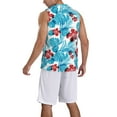 thumbnail image 2 of Sikiie Hawaiian Style Basketball Jersey Reversible Men's Mesh Athletic Sports Shirts Training Practice S-4XL3X-Large, 2 of 6