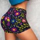 thumbnail image 4 of Fotbe Colorful Mexican Shorts Sin Costuras – Shorts Deportivos de Cintura Alta para Mujer, Elásticos para Gimnasio, Yoga, Running o Ciclismo-Small, 4 of 8