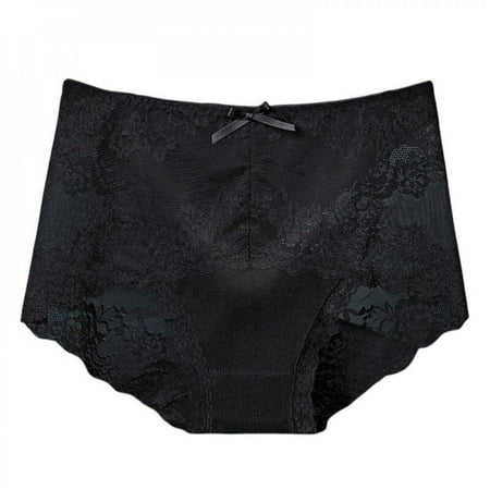 

Promotion!Female Lace Underwear Middle Waist Panties Traceless Lace Underwear Lace Briefs Panties