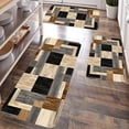 thumbnail image 3 of 3pcs Set of Thick Flannel Kitchen Mats, Non-Slip And Carpets Suitable for Bedrooms, Living Rooms, And Kitchen Entrances, Absorbent Rugs for Christmas, 3 of 11