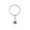 Keychain Rose Gold Love, variant on Language Necklace Female Projection Love European And American