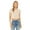 Heather Dust, variant on BELLA + CANVAS Womens Flowy Crop Tee