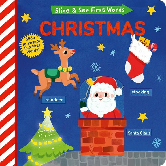 Pre-Owned Christmas: Slide and See First Words (Board book) 1664350837 9781664350830