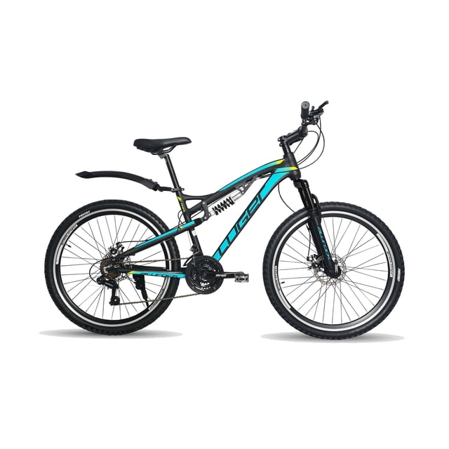 Bicicleta Montaña BLACK PANTHER Luger Ds 21 Vel Freno Disco Rod 26 Azul