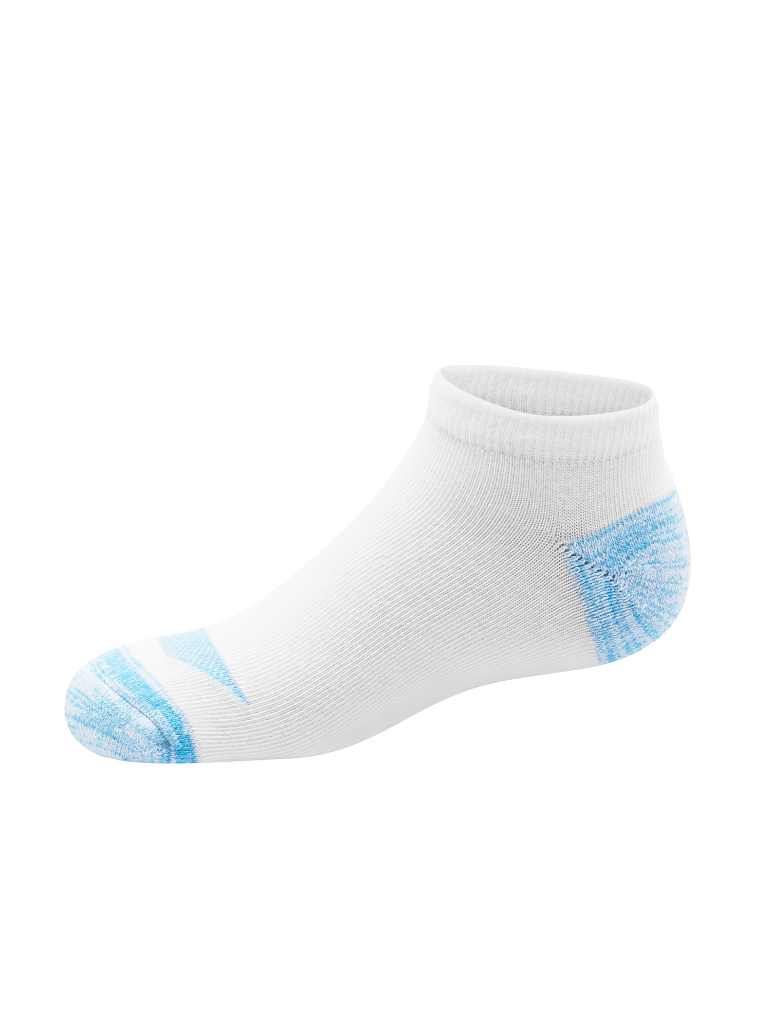 Hanes Girls' Socks, 12 Pack Cool Comfort No Show Socks, Size S-L - image 4 of 5