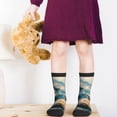 thumbnail image 5 of Naloa Mountain Lotus Serenity Kids Socks Unisex Kids and Toddlers' Crew Socks, ,1 Pairs, 5 of 5