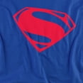 thumbnail image 3 of Justice League Movie Superman Solid Color Kids T Shirt (3) for Youth Toddler Boys and Girls, Royal Blue, 3 of 5