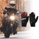 thumbnail image 2 of 1 Pair Motorcycle Winter Warm Touchscreen Driving Gloves M Black Red Polar Fleece, 2 of 6