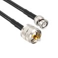 thumbnail image 3 of UHF (PL259) a BNC Macho Antena Radio Cable RG58 Coaxial Cable 22 Pulgadas, 3 of 5