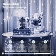 thumbnail image 3 of NITIDSKY 100 LED Battery Operated Fairy Lights with Remote Christmas String Lights White,4 Pack, 3 of 7