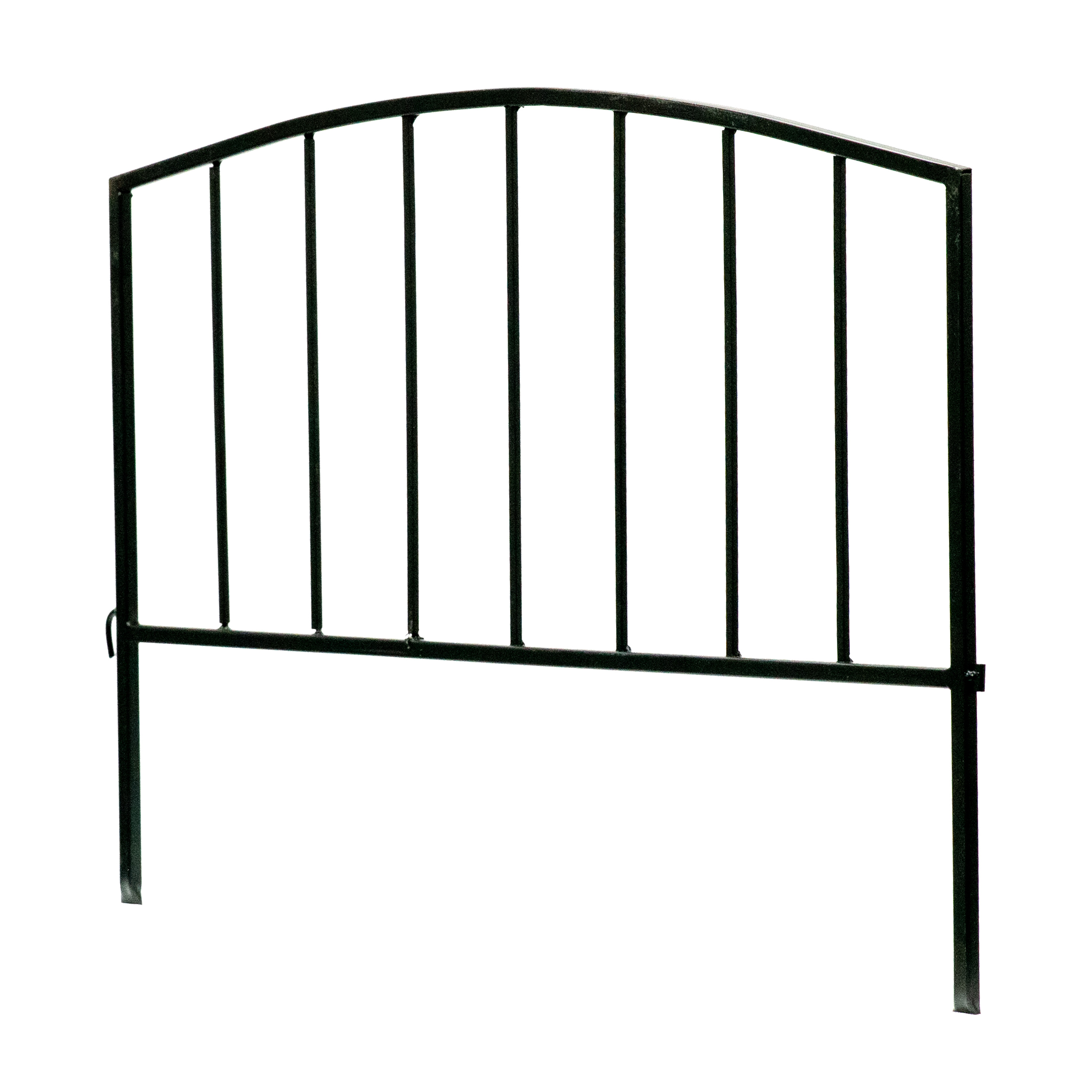 Glamos Wire 24 inch Arched Top Vertical Decorative Panel Fence 10 pack cover 20 ft