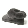 thumbnail image 4 of Fireside By Dearfoams Women's Perth Genuine Shearling Foldover Boot, 4 of 7
