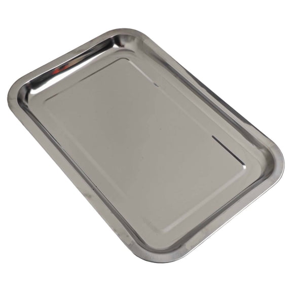 PASILI Silver Baking Pan Stainless Steel Universal Attachment Cookie Baking For Toaster Oven Kitchen Rectangle Sheet High Quality