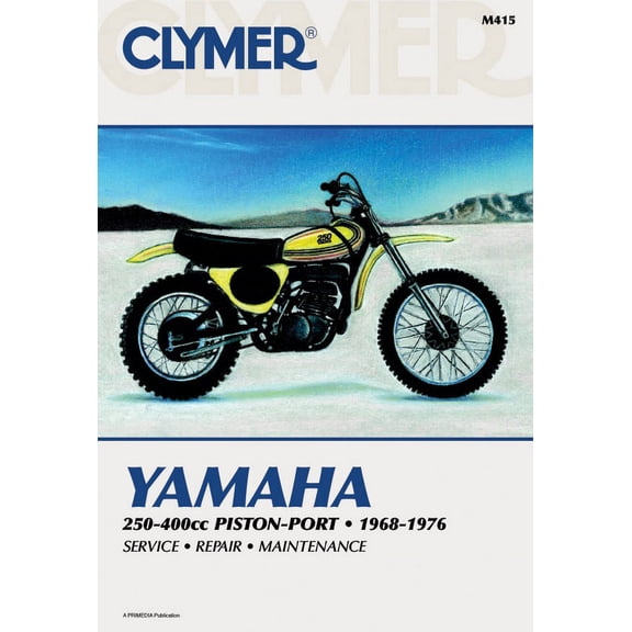 Yamaha 250-400cc Piston-Port Motorcycle (1968-1976) Service Repair Manual ^