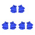 thumbnail image 3 of Guantes sin dedos Minnieouse 1 par calentador de manos medio dedo convertible para niños invierno azul CBP432291, 3 of 6