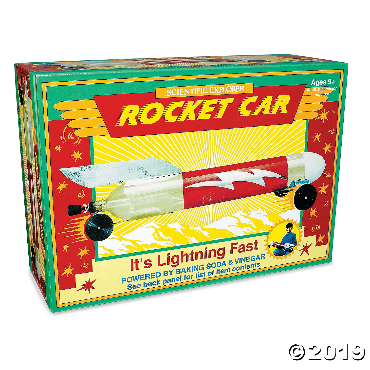 POOFSlinky 0SA203 Scientific Explorer Rocket Car Science Kit Model