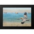 thumbnail image 2 of Vest, Christopher 24x17 Black Modern Framed Museum Art Print Titled - Open Ocean and Boats, 2 of 5
