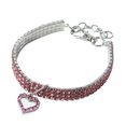 thumbnail image 1 of Rhinestones Collar Crystal Cute Dogelastic Adjustable Necklaces For Pets Kitten Puppy, 1 of 5