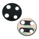 thumbnail image 2 of Película protectora para lente de teléfono, 3 piezas, resistente a rayones, HD, negra, película protectora para lente de espejo de teléfono para Huawei, durabilidad extendida, 2 of 7