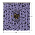 thumbnail image 5 of Happy Halloween Pumpkin Shower Curtain,Reusable Halloween Bathtub Curtains with Hooks Retro 72x72 in Polyester Bathroom Curtains for Thanksgiving Day Fall Party Home Decor, 5 of 6